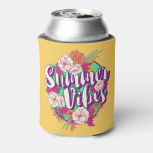 Individuelle Name Summer Vibes Dosenkühler
