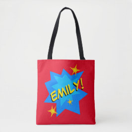 Individuelle Name Superhero Tasche