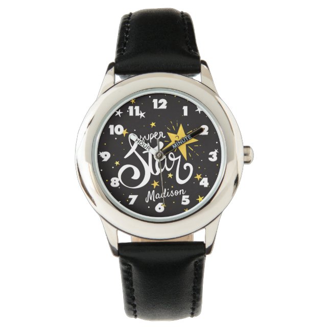 Individuelle Name Superstar Armbanduhr (Vorderseite)