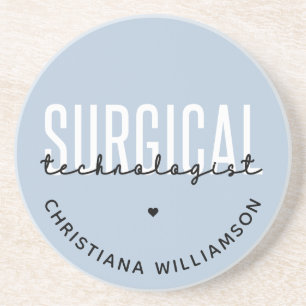 Individuelle Name Surgical Technologe Med Surg Tec Getränkeuntersetzer