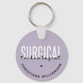 Individuelle Name Surgical Technologe Med Surg Tec Schlüsselanhänger