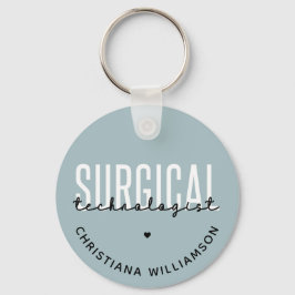 Individuelle Name Surgical Technologe Med Surg Tec Schlüsselanhänger