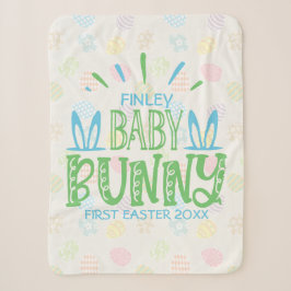 Individuelle Name Sweet Baby Bunny First Ostereier Sherpadecke