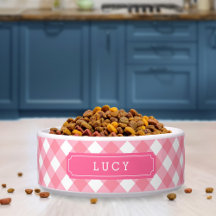 Individuelle Name Sweet Baby Pink Gingham