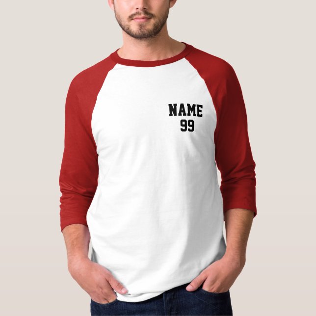 Individuelle Name T-Shirt (Vorderseite)