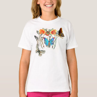 INDIVIDUELLE NAME-T - SHIRT FÜR MÄDCHEN-SCHALTFLÄC