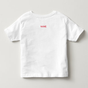 INDIVIDUELLE NAME T - SHIRT GIRL TODDLERS JAPANESE