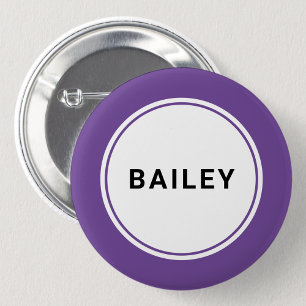 Individuelle Name-Tag-Abzeichen-Button Button