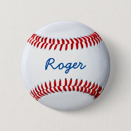 Individuelle Name-Tag für Baseball-Lüfter personal Button
