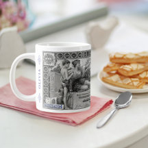 Individuelle Name-Tasse - 1896 Schwarzer-Dollar-No