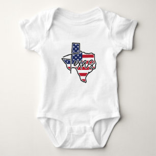 Individuelle Name Texas Baby Strampler