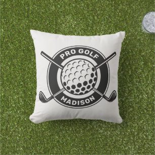 Individuelle Name & Text Golf Kissen
