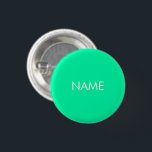 Individuelle Name-Text grün Aqua-minimalistisches  Button<br><div class="desc">Individuelle Name-Text grün Aqua-und weiße minimalistische Button-Taste</div>