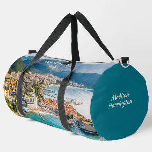 Individuelle Name & Text Montenegro Duffle Bag