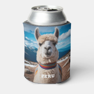 Individuelle Name & Text Peru Llama Dosenkühler