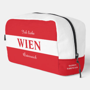 Individuelle Name & Text Wien - Wien - Wien Waschbeutel