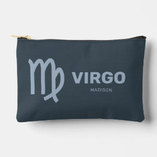 Individuelle Name / Text Zodiac Signage Virgo Zubehörtasche