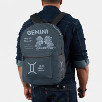 Individuelle Name/Text-Zodiac-Zeichen-Gemini