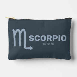 Individuelle Name/Text-Zodiac-Zeichen-Skorpio Zubehörtasche