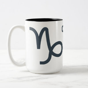 Individuelle Name / Text Zodiac Zeichenkorn Zweifarbige Tasse