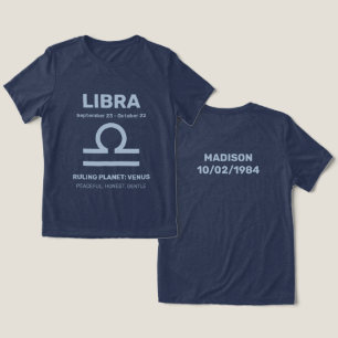 Individuelle Name / Textsymbole Tri-Blend Shirt