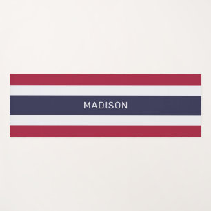Individuelle Name Thailand Colors Yogamatte