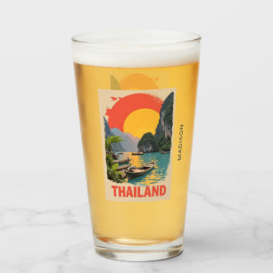 Individuelle Name Thailand Glas