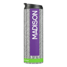 Individuelle Name Thermal Tumbler | Personalisiert