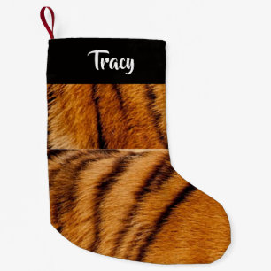 individuelle Name-Tigerhaut  Kleiner Weihnachtsstrumpf