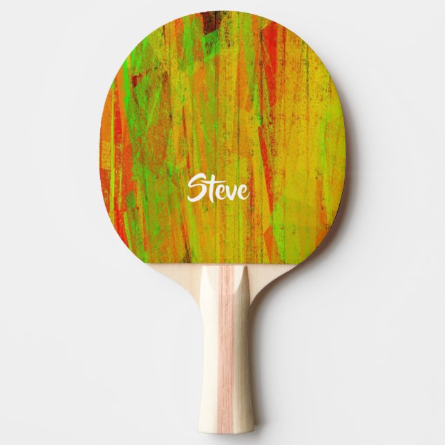 Individuelle Name Tischtennis Schläger (Vorderseite)