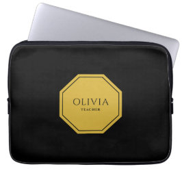 Individuelle Name & Titel 13" Neoprenschlauch Laptopschutzhülle