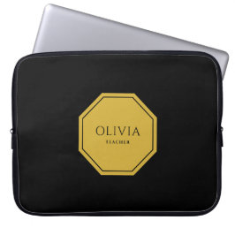 Individuelle Name & Titel 15" Neoprenschlauch Laptopschutzhülle