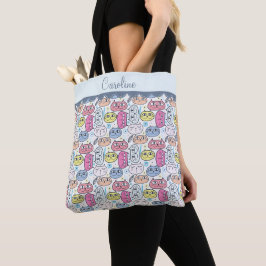 Individuelle Name Tote Tasche, Einkaufstasche Tasche