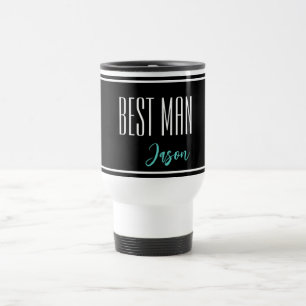 Individuelle Name Trauzeuge Travel Mug Reisebecher