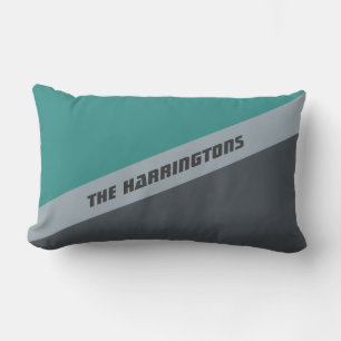 Individuelle Name Tri-Colour-Wurfkissen Kissen Für Draußen