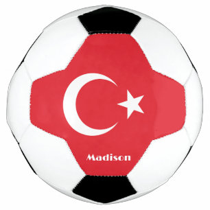 Individuelle Name Türkei-Flagge Fußball