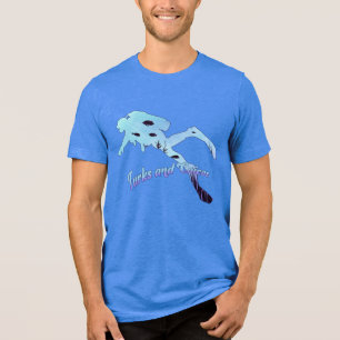 Individuelle Name Turks und Caicos Diving Tri-Blend Shirt