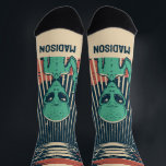 INDIVIDUELLE NAME UFO ALIEN SOCKEN<br><div class="desc">Sehen Sie in meinem Laden nach mehr Ufos.</div>