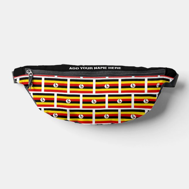 Individuelle Name UGANDAN FLAG VON UGANDA Fanny Pa Bauchtasche (Ablage )