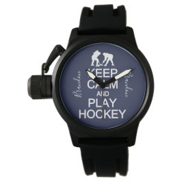 individuelle Name-Uhren behalt Calm & Play Armbanduhr