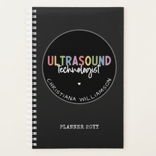 Individuelle Name Ultrasound Technologist Geschenk Planer