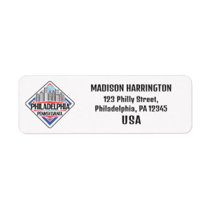 Individuelle Name und Anschrift Philadelphia Penns