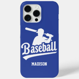 Individuelle Name- und Farbbaseball Case-Mate iPhone Hülle