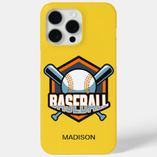 Individuelle Name- und Farbbaseball Case-Mate iPhone Hülle