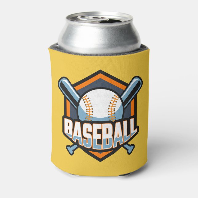Individuelle Name- und Farbbaseball Dosenkühler (Kanne Rückseite)