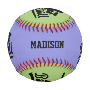 Individuelle Name- und FarbBaseball-Player Baseball