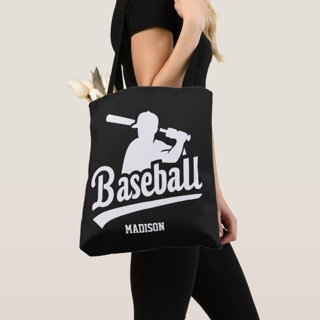 Individuelle Name- und FarbBaseball-Player Tasche (Von Nahem)