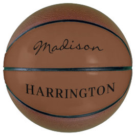 individuelle Name- und Farbbasketball Basketball