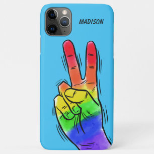 Individuelle Name und Farbe Rainbow Case-Mate iPhone Hülle