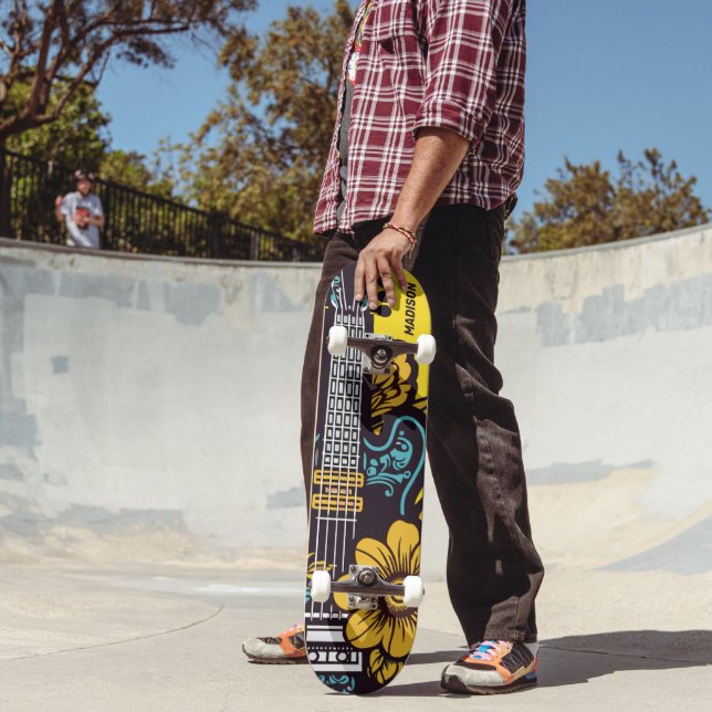 Individuelle Name und Farbe Ukulele Skateboard (Außenbereich 2)